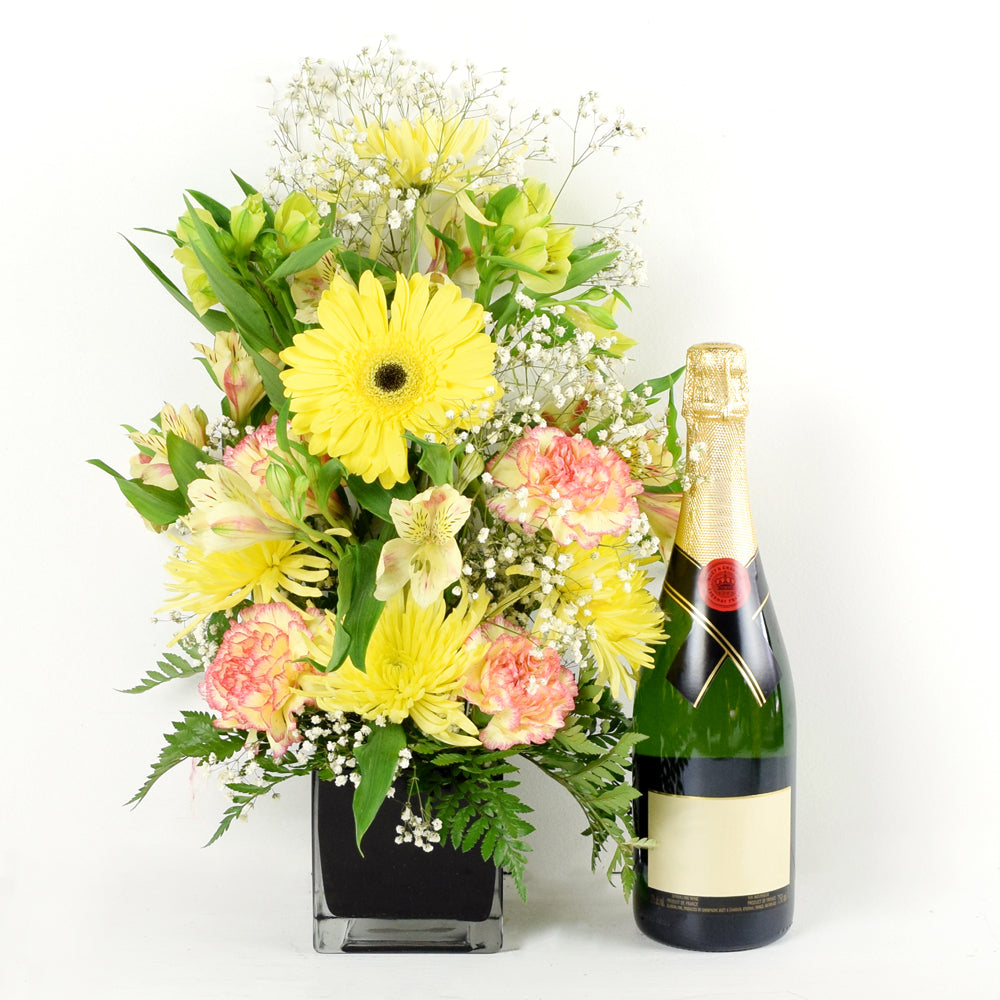 Garden of Grandeur With Champagne