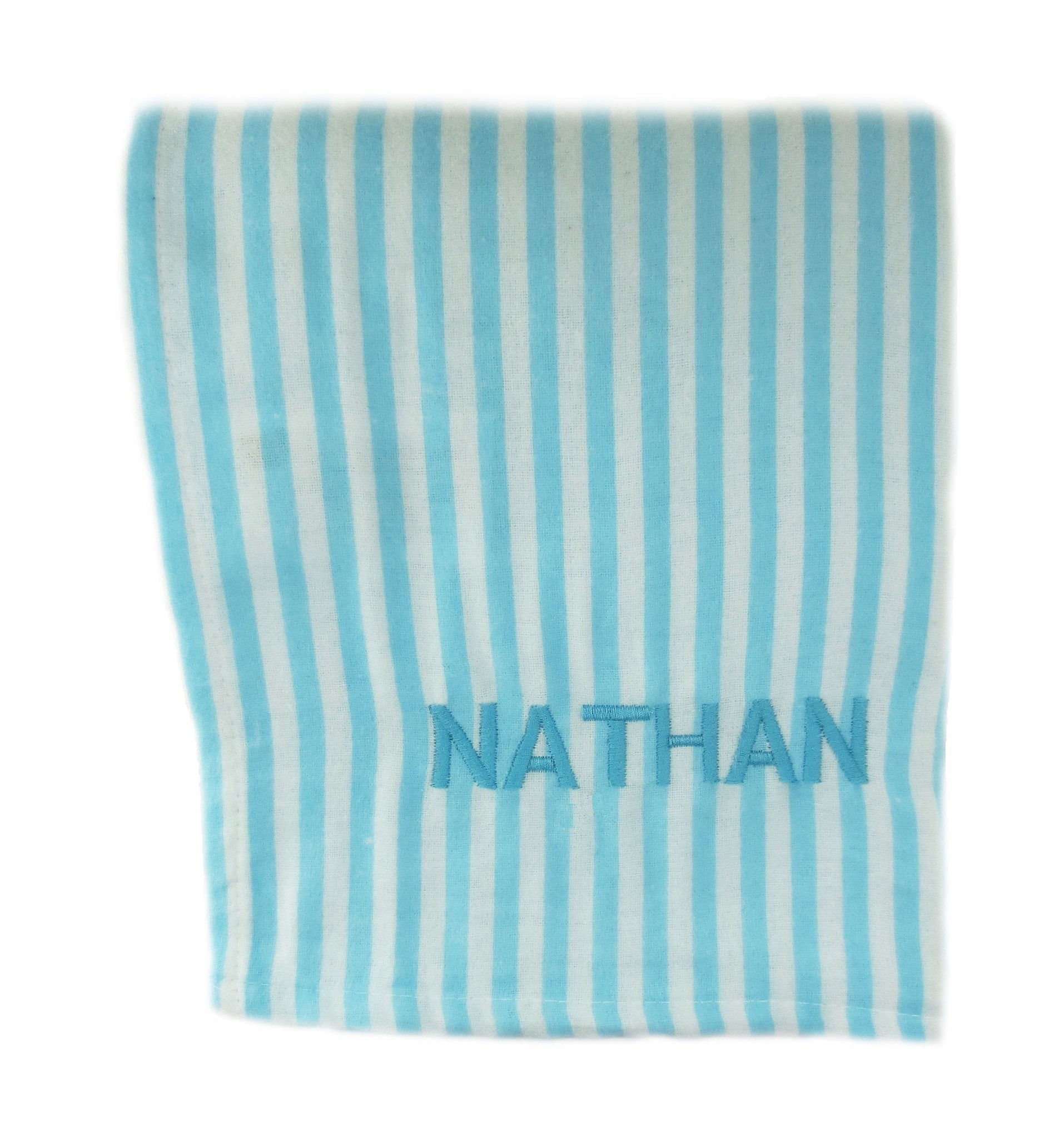Embroidered Luxury Knitted Blanket - Pink
