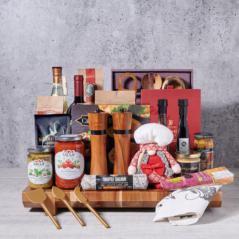The Dreamy Italian Kitchen Gift Set, gourmet gift, gourmet, wine gift, wine, pasta gift, pasta, Set 25283-2022