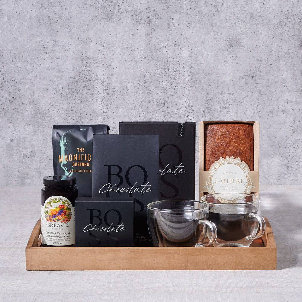 Breakfast & Coffee Sweets Gift Set, coffee gift, coffee, chocolate gift, chocolate, gourmet gift, gourmet