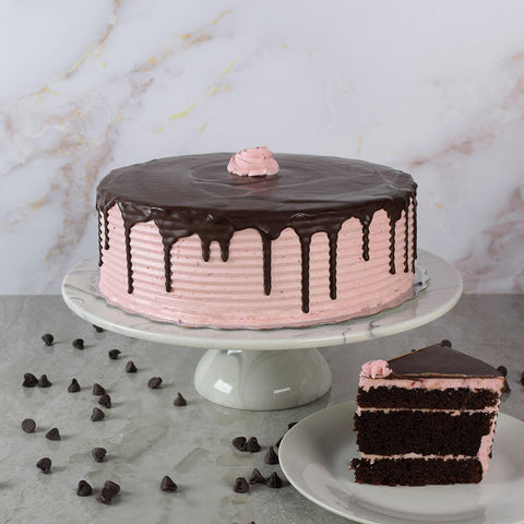 Large Chocolate Raspberry Cake