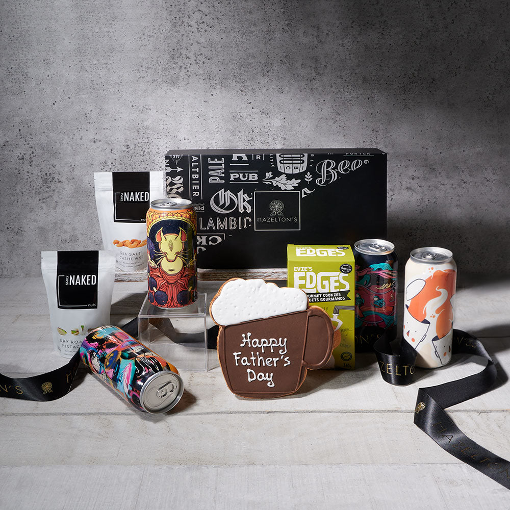 Happy Beertastic Father’s Day Craft Beer Gift Box, gift baskets, gourmet gifts, gifts, beer