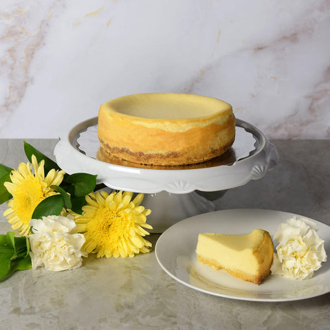 New York Style Plain Cheesecake