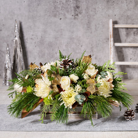 flowers,  Mixed Floral Arrangement,  christmas,  Set 23981-2021, christmas flower delivery, delivery christmas flower, christmas arrangement canada, canada christmas arrangement, toronto