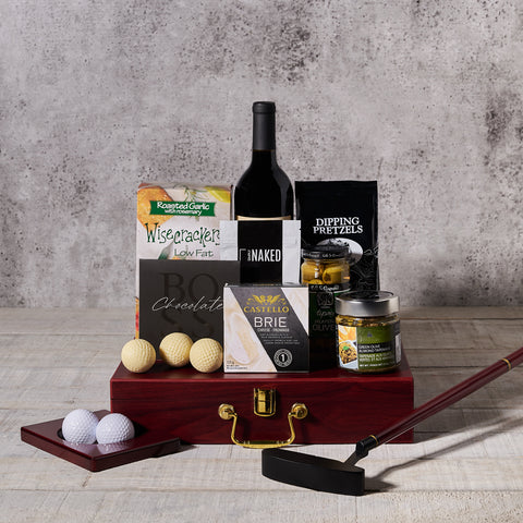 gourmet gifts,  chocolate,  olives,  golf,  wine,  Wine Gift Basket,  gourmet gift basket,  gourmet,  Set 24052-2021, gourmet basket delivery, delivery gourmet basket, wine golf canada, canada wine golf, toronto