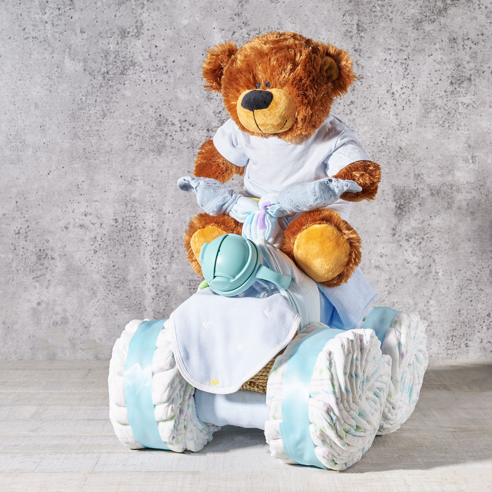 Get Ready to Go! Baby Boy Gift Set, Baby Boy Gift Baskets, Baby Gifts, Canada Delivery