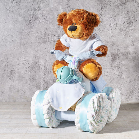 Get Ready to Go! Baby Boy Gift Set, Baby Boy Gift Baskets, Baby Gifts, Canada Delivery