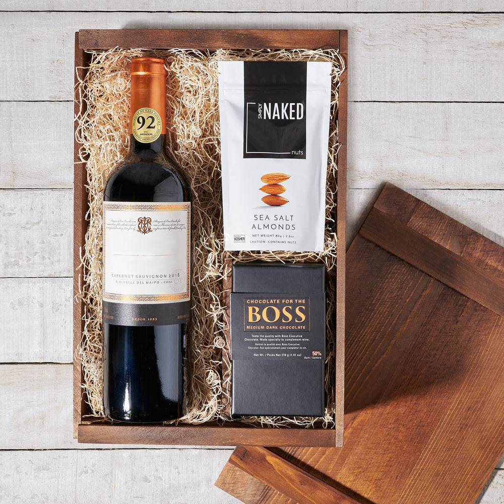 Russo Wine Box, Wine Gift Crate, Wine Gift Baskets, Gourmet Gift Baskets, Gourmet Gift Crate, Canada Delivery