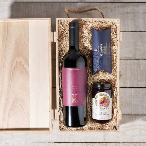 Vineyard Flavours Gift Set, Wine Gift Baskets, Gourmet Gift Baskets, Canada Delivery