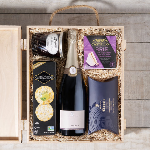 champagne gift box delivery, delivery champagne gift box, champagne, gourmet, gourmet gift, canada delivery, delivery canada