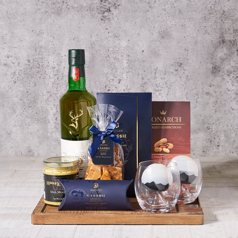 Bountiful Spirits Taste Gift Basket, Gourmet Gift Baskets, Chocolate Gift Baskets, Liquor Gift Baskets, Canada Delivery