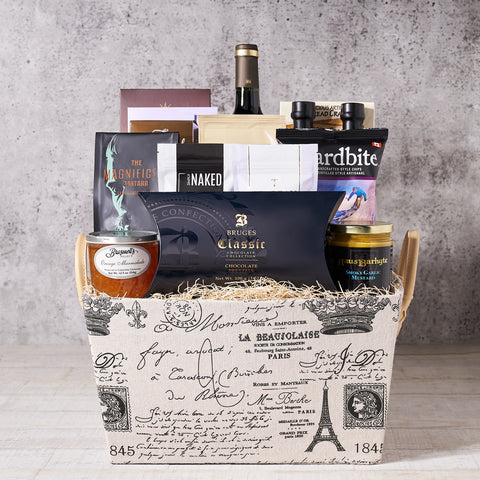 Chateau de Versailles Wine Gift Basket, Wine Gift Baskets, Gourmet Gift Baskets, Chocolate Gift Baskets, Canada Delivery