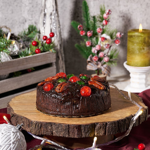 Olde English Dark Fruitcake, Gourmet Fruitcake, Gourmet Gift Baskets, Christmas Gift Baskets, Cakes, Canada Delivery